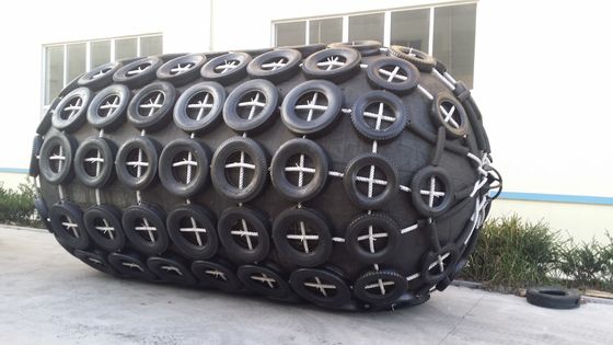 Низкореактивный пневматический резиновый морской фендер с давлением 50 кПа или 80 кПа