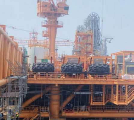 Фендерный кран для морского терминала