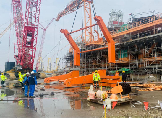 Фендерный кран для морского терминала