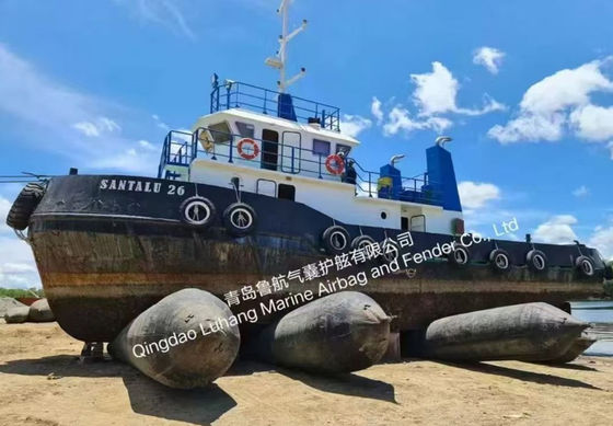 Запуск и подъем судов Морской надувный резиновый подушка безопасности