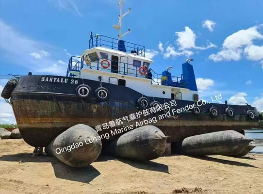Запуск и подъем судов Морской надувный резиновый подушка безопасности