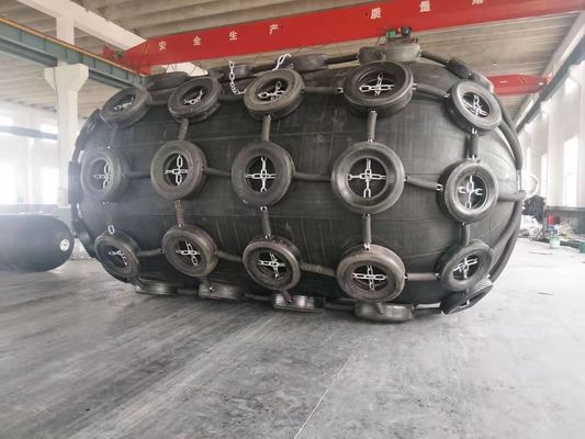 Обвайзер 3.3m x 6.5m Иокогама пневматический резиновый с покрышками воздушных судн
